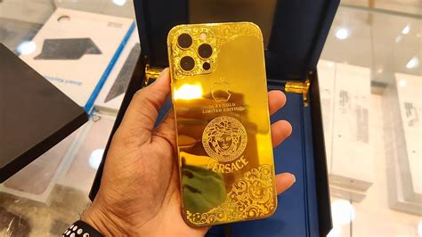 iphone 12 versace gold|iPhone 12 Pro Max 24k Gold Edition Unboxing And Review.